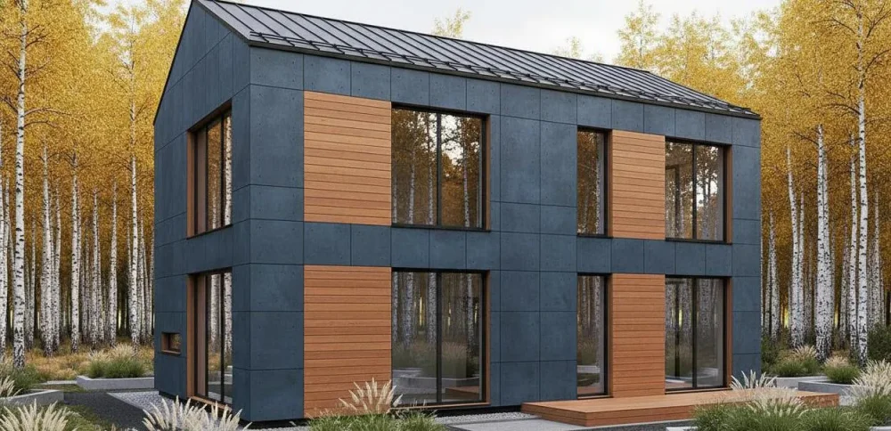 Проект Одноэтажный дом 19 на 8, 115 м2