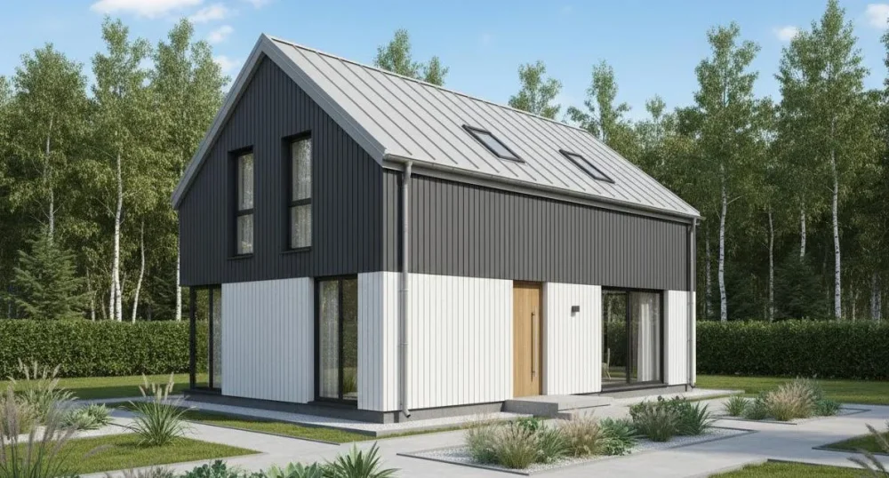 Проект Двухэтажный дом 10 на 9, 118 м2