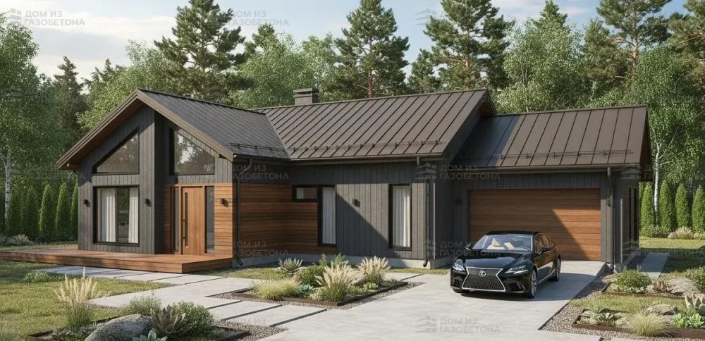 Проект Двухэтажный дом 19 на 11, 178 м2