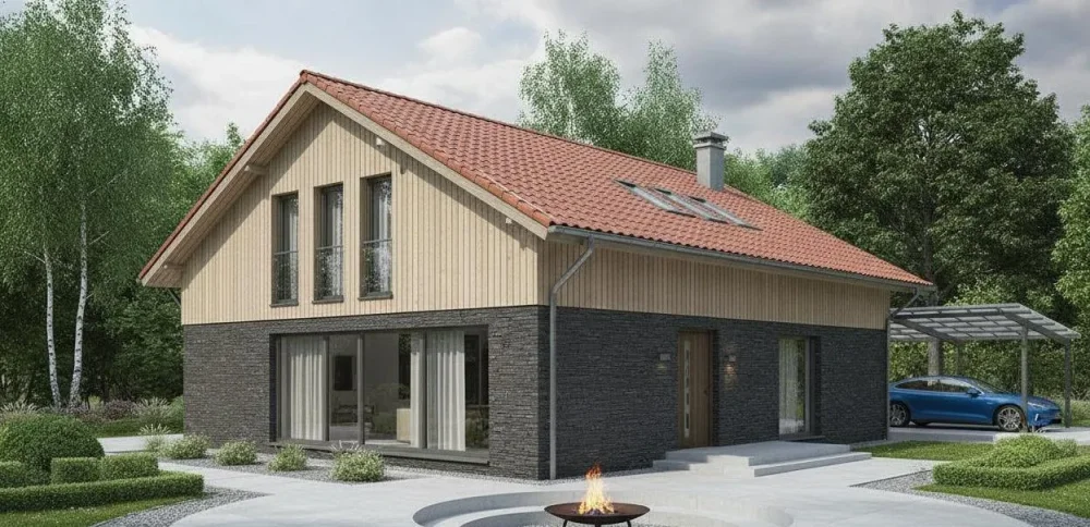 Проект Двухэтажный дом 23 на 11, 209 м2